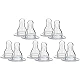 Dr. Brown`s Natural Flow Level 2 Standard Nipple - 10 Nipples by Dr. Brown's