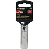 Pro-Grade 13304 3/8-Inch Drive with 6 Point Deep 9/16-Inch Socket [並行輸入品]