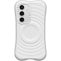 casetify ウェーブシリコンケースホワイト白14pro