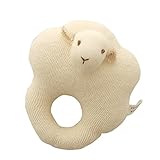 オーガニックコットン ひつじガラガラ