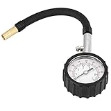 エアゲージ タイヤ圧力計 空気圧計 精密測定 LBS KBS 読みやすい 耐久性 耐衝撃性 コンパクトの設計 電池不要 0〜100 psi 28-35ポンド（28-35LBS / SQ.IN）のほとん