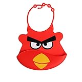 Hollazilla(ホラズイラ) 高品質 ビブ シリコーン エプロン 赤ちゃん ロバ 漫画 ビョルン