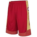 San Francisco 49ersレッドStrong Will合成ショーツ( S )