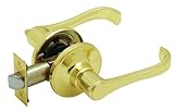 Schlage Bright Brass Torino Passage Levers J10VTOR605