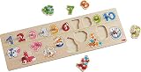 HABA ハバ ノブ付きパズル・アニマルナンバー HA301961
