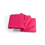 フェイとフクシアピンクの4つののルーMuslinsパック (Faye and Lou LTD) (x 2) - Faye and Lou Muslins Pack of Four in Fuchsia