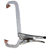 Grip-On 244-300 18-Inch Aluminum Alloy Stepped C-Clamp Locking Pliers by Grip-On