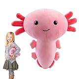 サンショウウオぬいぐるみ,かわいいアホロートルぬいぐるみ - メキシコサンショウウオAxolotlぬいぐるみぬいぐるみ、展示とコレクションのための柔らかいぬいぐるみ動物