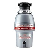 Waste King L-2600 レジェンドシリーズ1/2 HP 連続飼料ごみ処理 電源コード付き [並行輸入品]