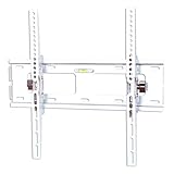 STARPLATINUM 37-65インチ対応 液晶テレビ壁掛け金具 TVセッターチルト1 Mサイズ ナロープレート ホワイト 【液晶テレビ壁掛け】