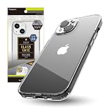 Simplism シンプリズム iPhone 15 [GLASSICA Solid] 超精密設計 背面ガラスケース TR-IP23M2-CGSL-PCCCL