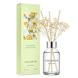 COCODOR ココドール フラワーディフューザー エイプリルブリーズ(April Breeze) 100ml リードディフューザー スティック付き ルームフレグランス 芳香剤 部屋用 ギフトプレゼント