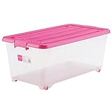 JEJ カラフル収納ケース for.c EX深74 ピンク (1個組)