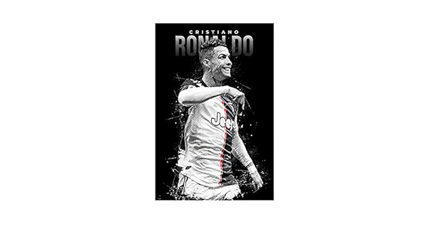 Amazon 国際サッカー選手クリスティアーノロナウド4hdスポーツポスターキャンバスポスター寝室の装飾スポーツ風景オフィスルームの装飾ギフト24 36インチ 60 90cm アンフレームスタイル1 ウォールステッカー オンライン通販