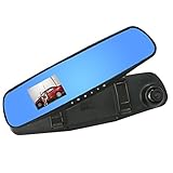 USSay ETohio 2.8 Full HD 1080P Auto Car DVR Rearview Mirrors Camera Video Recorder Dash Cam [並行輸入品]