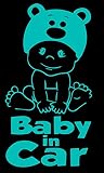 【全16色】Baby in car sticker Original-1(BIC-O-1)ベイビー イン カー ステッカー/サイン/オリジナル カー ステッカー/Car/車用/シール/ Vinyl/D