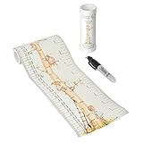 トールテープ(Talltape) 壁掛け身長計 200cm プラスチック製 英国製 (Medium, ツリー)