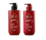 韓国 リョ/呂 赤 フッユンセンギ/黒潤生気 ハンピッモ/含光毛 シャンプー 480ml (シャンプー 1個 リンス 1個)