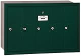 Salsbury Industries 3505GRP Recessed Mounted Vertical Mailbox with Master Commercial Lock, Private A