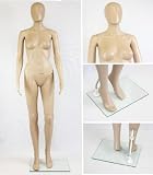 全身マネキン レディース 173㎝ スキンカラー 【9号サイズ】 B81×W61×H85cm 肩幅40㎝ 女性用 プラスチック製 店舗 ディスプレイ G-7S