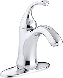 KOHLER K-10215-4-CP Forte Single Control Lavatory Faucet, Polished Chrome [並行輸入品]