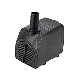 KEDSUM 20W 水中ポンプ ウォーターポンプ 吐出量1000L/H 最大揚程1.5M 給水・排水ポンプ 水槽水循環ポンプ 静音 説明書付き