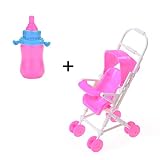 Aowa 1個ベビーアクセサリーローズ人形Feeding Bottle for 11 "バービーKelly Dolls Girls Favorate