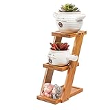 PLL デスクトップ小型フラワーラック多層バルコニーフラワースタンドソリッドウッド屋内リビングルームフラワーラック