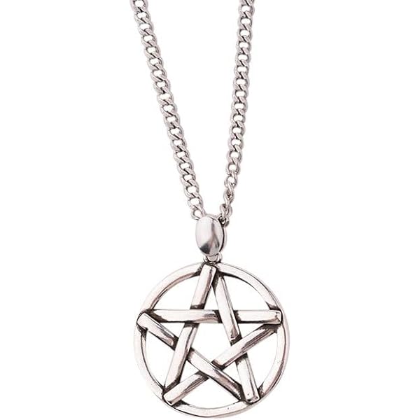 Amazon.co.jp: 七芒星（スターオブセブン） シルバー ペンダント