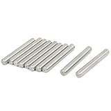 uxcell　ノックピン　パラレルピン　4mmx32mm　304ステンレススチール　10個