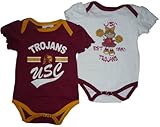 USC Trojans Girlsクリーパー幼児ベビーセット2