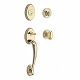 Baldwin SC.COLxELL.TRR.003.6L.DS.CKY.KD Columbus Single Cylinder Handleset with Ellipse Knob and Tra