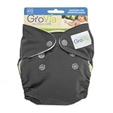 GroVia Cloth All-In-One Diaper, Cloud, Newborn by GroVia [並行輸入品]