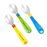 Toddler Spoons - Munchkin - Metal 3Pcs New 44729