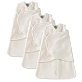 HALO SleepSack Micro-Fleece Swaddle, - Cream (Newborn) by Halo