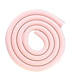 (スマイル ワキキ)Smile YKK ケガ防止 2M U型 コーナーパッド 4M 両面テープ付き 厚手タイプ 角クッション ベッドガード 赤ちゃんガード ドアガードにも ピンク