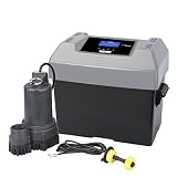 WAYNE WSM3300 Sump MinderTM Advanced Notification Battery Back-Up Sump Pump System [並行輸入品]