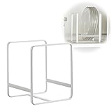 ディッシュラック ディッシュスタンド 皿立て お皿スタンド 皿収納 キッチン収納 おしゃれ ディッシュラック プレート Sホワイト 02323