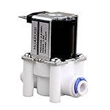 Blesiya 1/4インチ　24V　電気ソレノイドバルブ　多場合適用　流量制御　精製水　直接挿入　操作便利