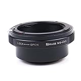 Dollice PRO Built-In Iris コントロール レンズ マウント アダプター ・ Nikon F マウント G レンズ を マクロ Four Thirds M4/3 カメラに装着用 N/G-4/3アダプター