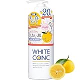 【限定 大容量ポンプ】ホワイトコンク 美白 ボディシャンプーCII 【ゆずの香り】 600mL〈WHITE CONC ボディソープ 全身用 くすみケア 正規品 医薬部外品〉