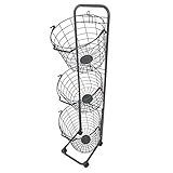 ランドリーボックス ランドリーラック 3段 スリム 洗濯かご 脱衣かご ランドリーバスケットワゴン3段 Le coeur(ル・クール) カラー3色 (グレー3段)