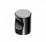 Top Knobs M579 Nouveau II Collection 0.75 Inch Indent Cabinet Knob, Brushed Satin Nickel Finish [並行輸