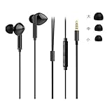In Ear Earphone with Volume Control - Noise Cancellation Earbud - Wired Headphone [並行輸入品]