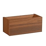 arne ウォールシェルフ 幅40 奥行17 高さ17 耐荷重10kg 石膏ボード 壁掛け WallBox7 cube 400 棚 収納 シェルフ 壁 リビング収納 ブラウン