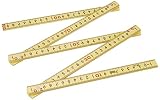 シンワ測定 ファイバー折尺 cm目盛 1m 5折 バラ 78705