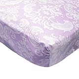 Petit Tresor Papillon Crib Sheet by Petit Tresor