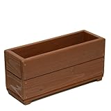 Welcome wood 限られたスペースでガーデニング！スリムプランター45型 色はCB カフェブラウン 容量・約8.5L