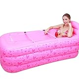 lqqgxl、Bath Spaインフレータブル浴槽大人用バスタブスリムThickening断熱材バスタブFolding浴槽浴槽Inflatable Bathtub
