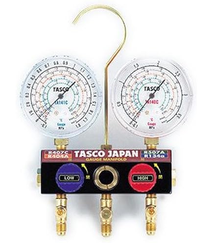 Amazon | タスコ ボールバルブ式ゲージマニホールドキット(ホース